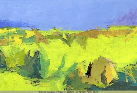 Colza-1, 2023 (détail)